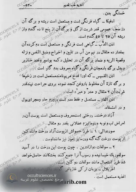 کتاب گل های ارغوان: ادعیه و ادویه - صفحه نمونه 3